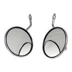 Pair Rear View Mirrors M8 for Honda Z50J1 JZ ST50 ST70 CL70 CT90 S90 CL100