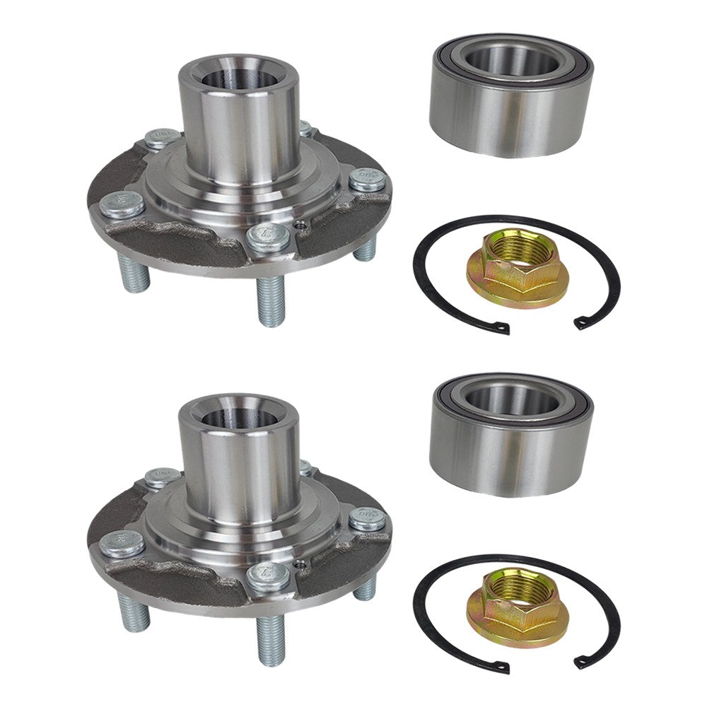 2 Front Wheel Hub Bearing Kit for Honda Civic 2016-2021 Insight 2019-2022 1.5L
