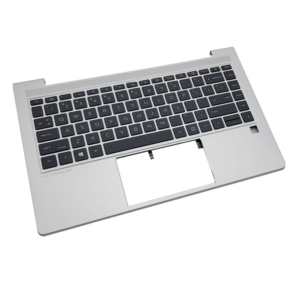 New For HP Elitebook 640 G9 Laptop Upper Palmrest Backlit US Keyboard N17709-001