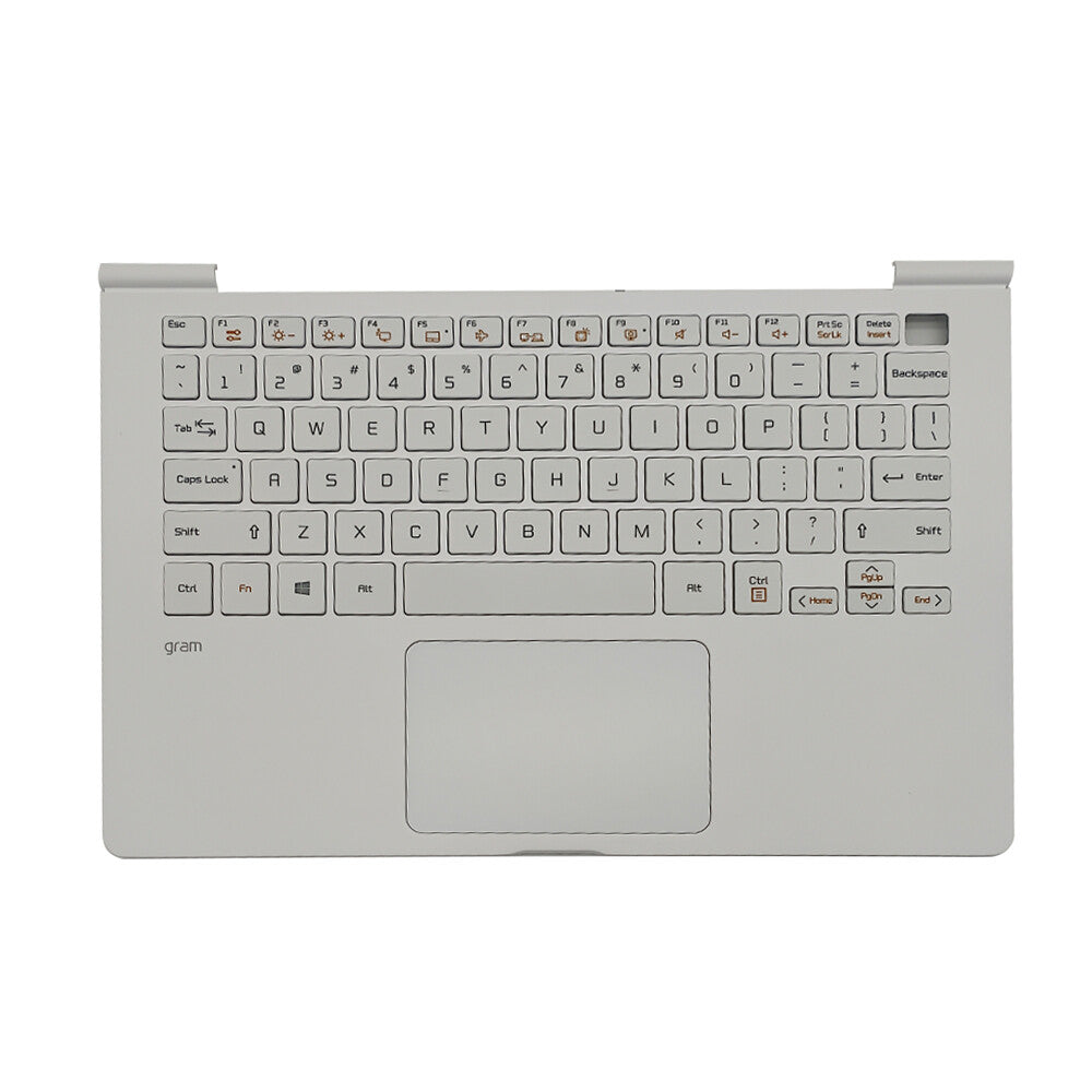 New Palmrest Touchpad Backlit Keyboard For LG Gram 13Z980 13ZD980 MBN6528330X US