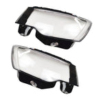 A Pair LEFT+RIGHT Headlight Headlamp Lens Cover For Jeep Grand Cherokee 2014-19