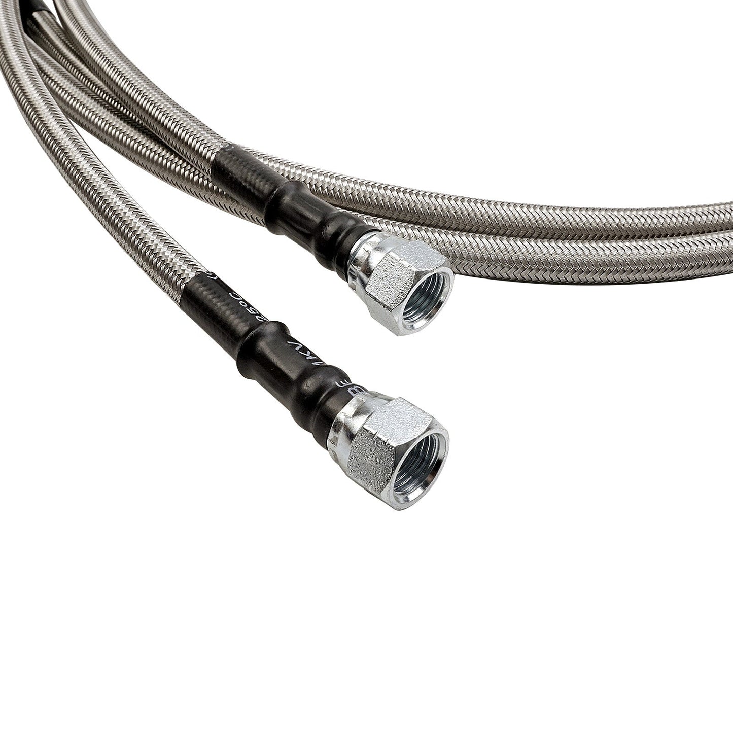 For GM 4L60E 4L65E Automatic Transmission Cooler Lines -6AN Fiber & SS Braided