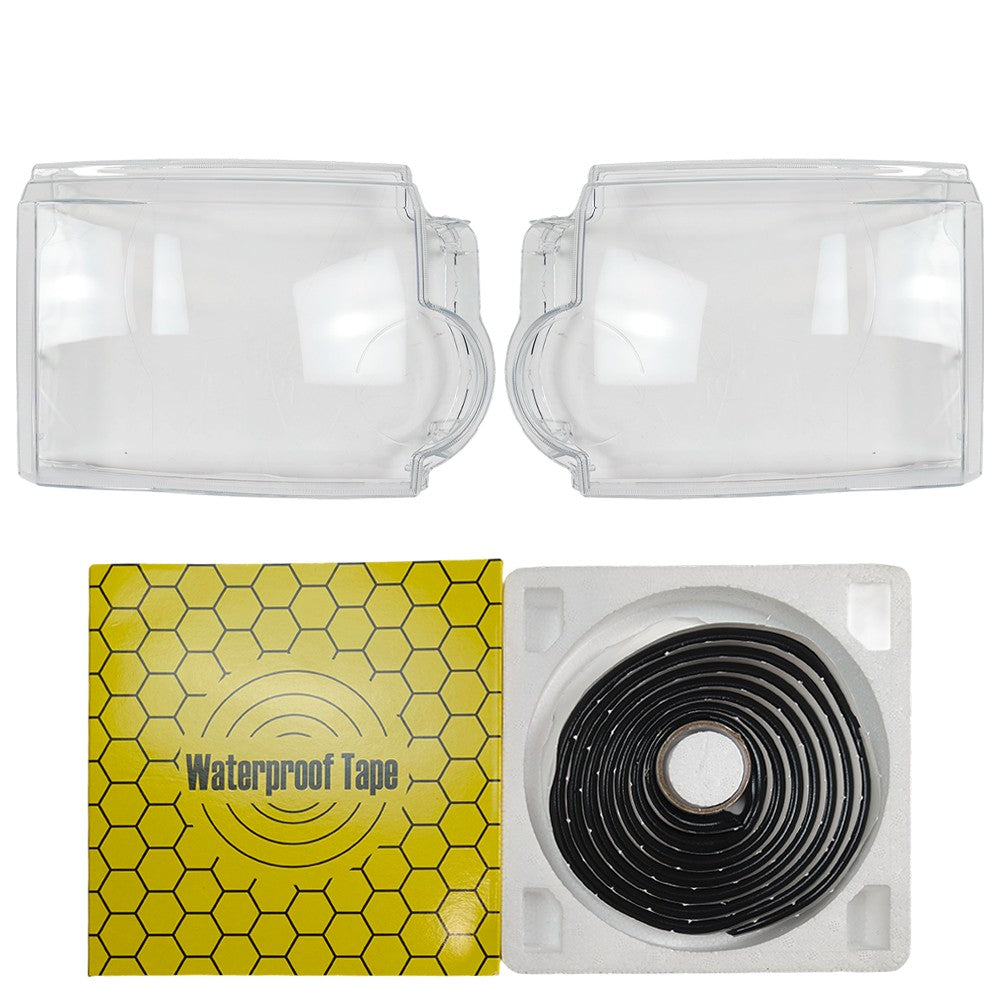 Headlight Lens Cover Clear For Land Rover Discovery 3 LR3 2005-2009 With Glue