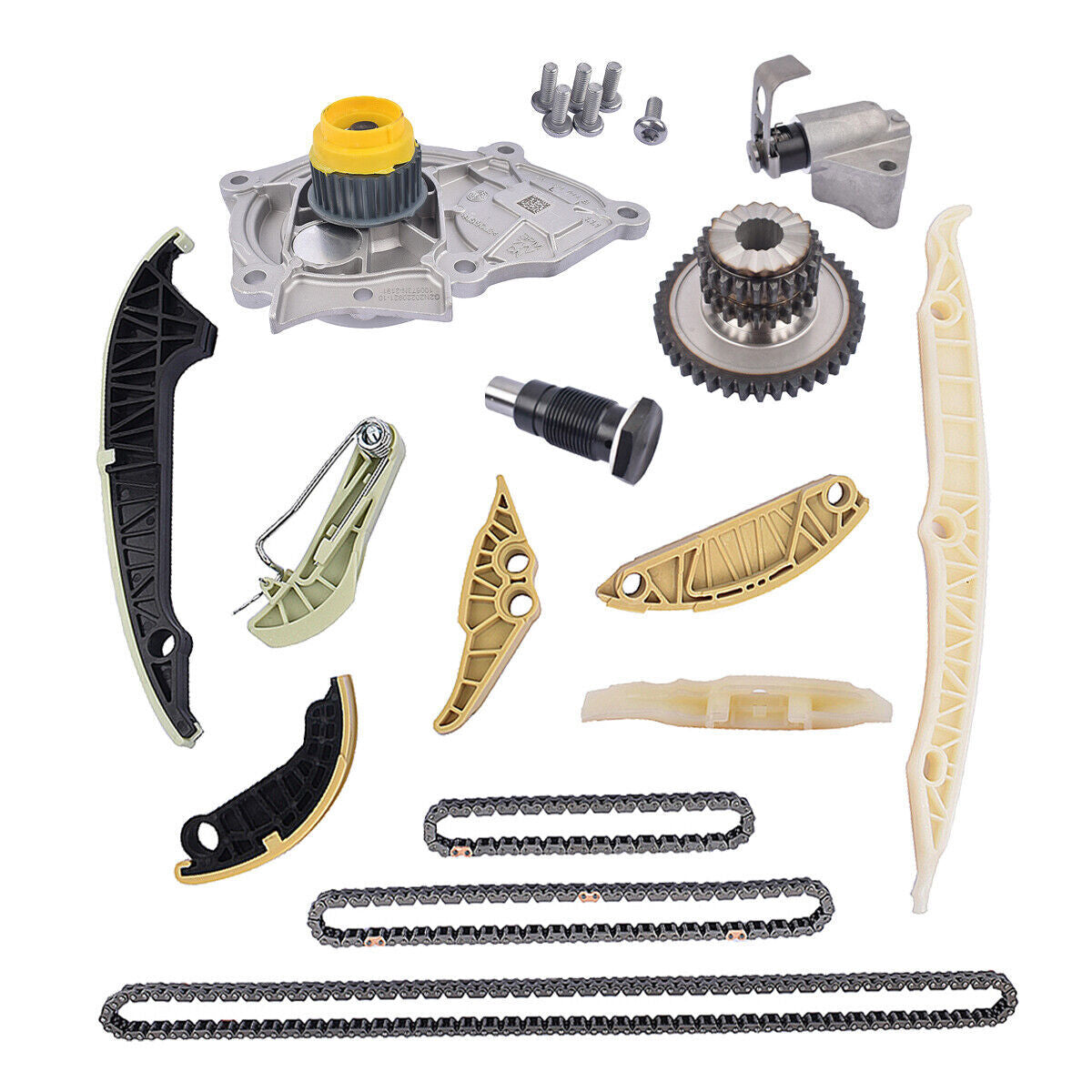 For 14-2018 VW Jetta Passat GTI 1.8 2.0T A3 A4 Q5 TT Timing Chain Kit Water Pump