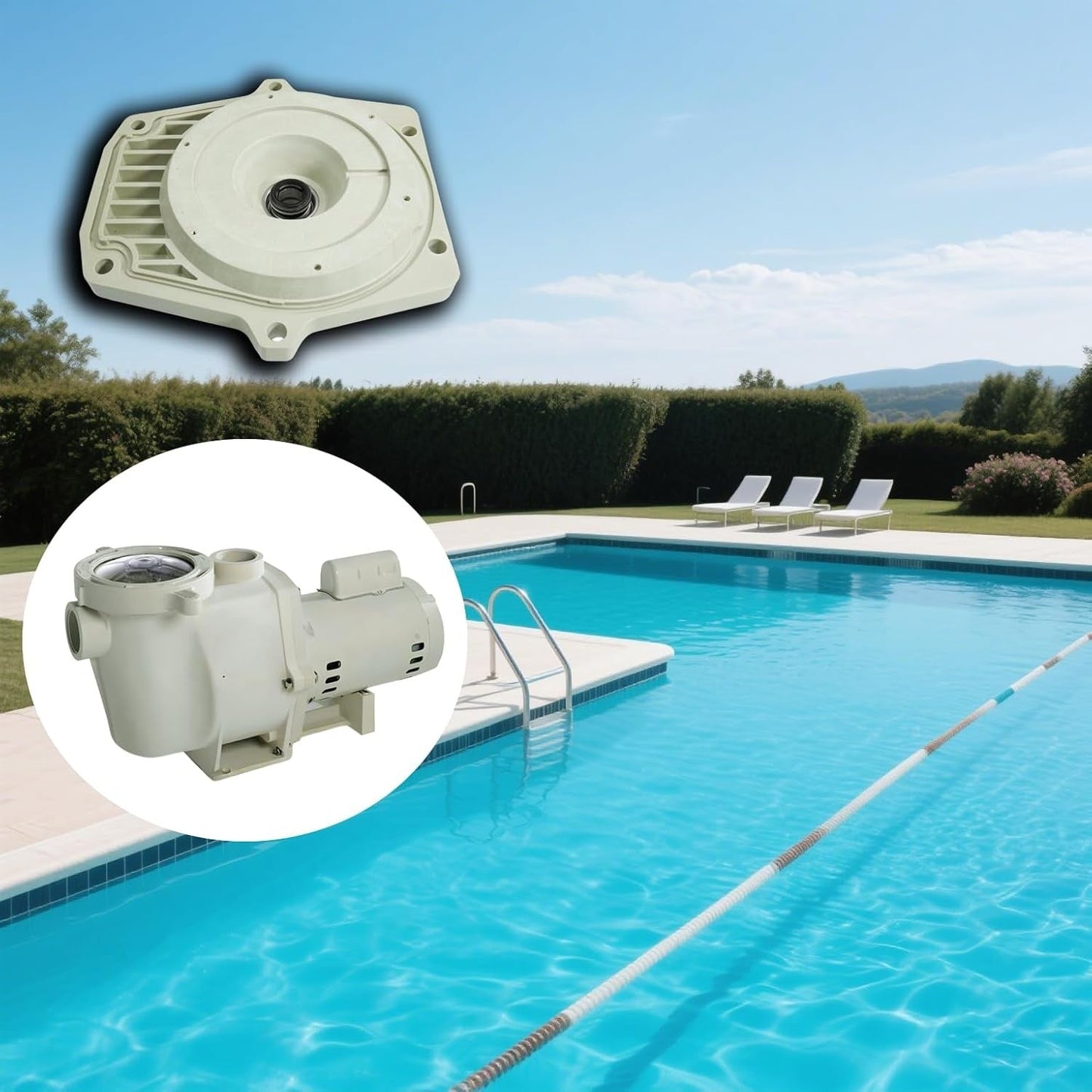 Pool Pump Seal Plate Kit PS-1000 For Pentair Whisperflo Intelliflo 074564