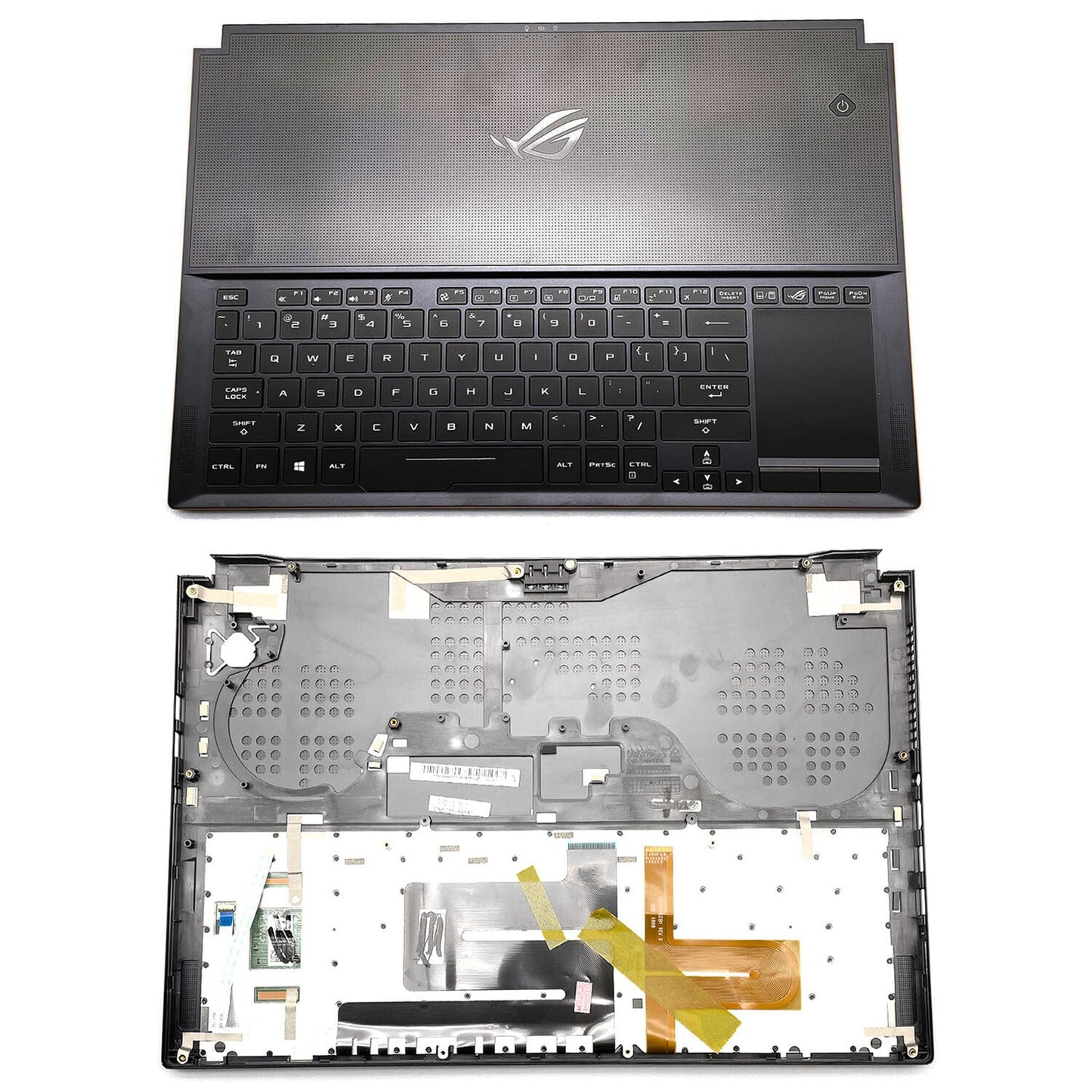 For Asus GX501V GX501VI GX501VS GX501VSK Palmrest RGB Backlit keyboard Black US