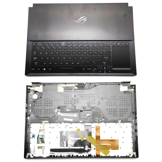 For Asus GX501V GX501VI GX501VS GX501VSK Palmrest RGB Backlit keyboard Black US