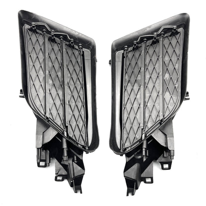 2Pcs Left & Right Front Air Shutter Active Grille For 2016-20 21 Tesla Model S