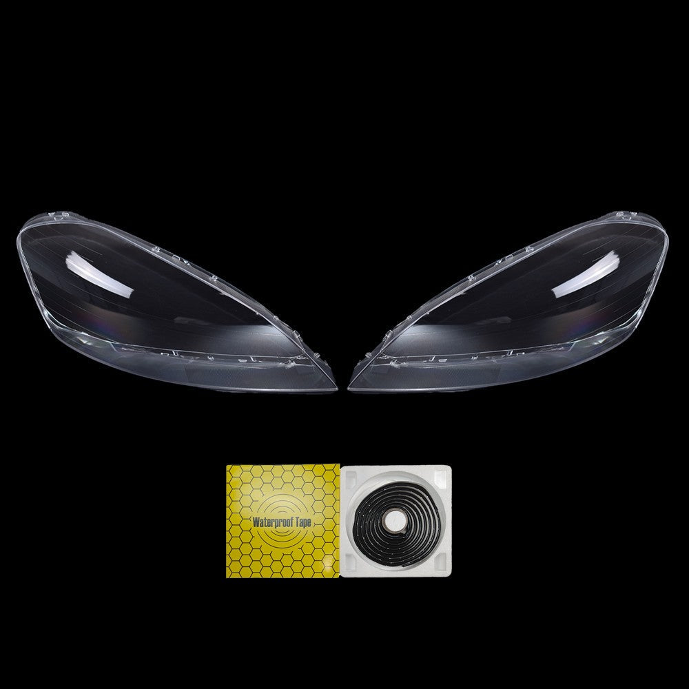 Front Pair Headlight Lens Cover For Volvo XC60 2009 2010 2011 2012 2013 Clear