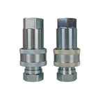 1/2" Ag Hydraulic Quick Connect Couplers Coupling Poppet For Pioneer Style 2Sets