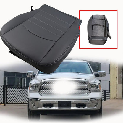Driver Bottom Seat Cover Dark Gray For 2013-18 Dodge Ram 1500 2500 Work Truck ST