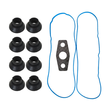 For Chevy GMC 4.8/5.3/6.0/6.2/7.0L Valve Cover Graphite Gasket Set Grommets Kit