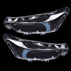 A Pair Left&Right Headlight Headlamp Lens Cover For BMW 3-Series F30 F35 2016-18