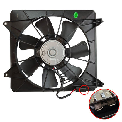 Engine Radiator Cooling Fan For Acura TSX Honda Accord 38611R40A01 Right Side