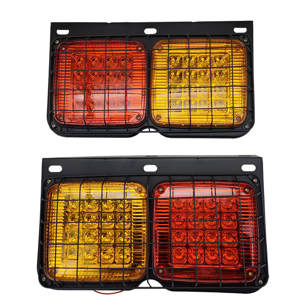 2Pcs Tail Light For Nissan UD Truck Tail Lamp 1995-2013 LH +RH Waterproof 24V