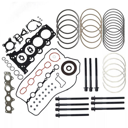 Head Gasket Bolts&Piston Rings Set For Hyundai Kia Accent Rio 1.6L L4 2012-2016
