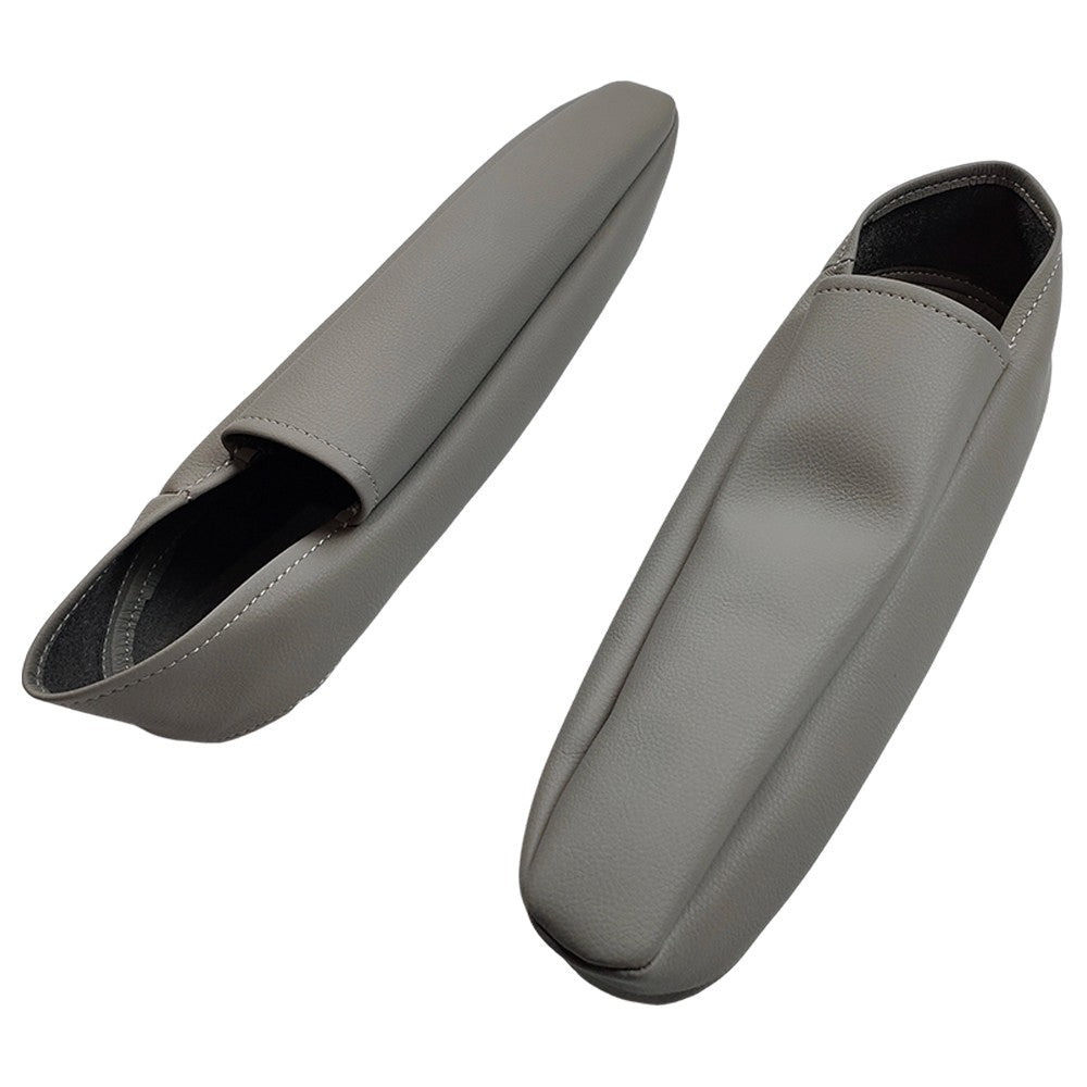 NEW Leather Seat Armrest Covers Size Gray Fits For 2001-2007 Toyota Sequoia