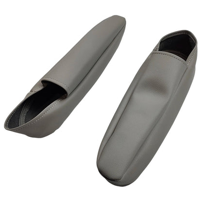 NEW Leather Seat Armrest Covers Size Gray Fits For 2001-2007 Toyota Sequoia