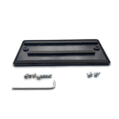4G58271139B9 Rear License Plate Tag Holder Mount Bracket For Audi A6 S6 12-24