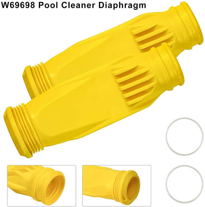 4 Pieces For Baracuda Pool Cleaner W70329 Finned Seal W69698 Diaphragm Foot Pad