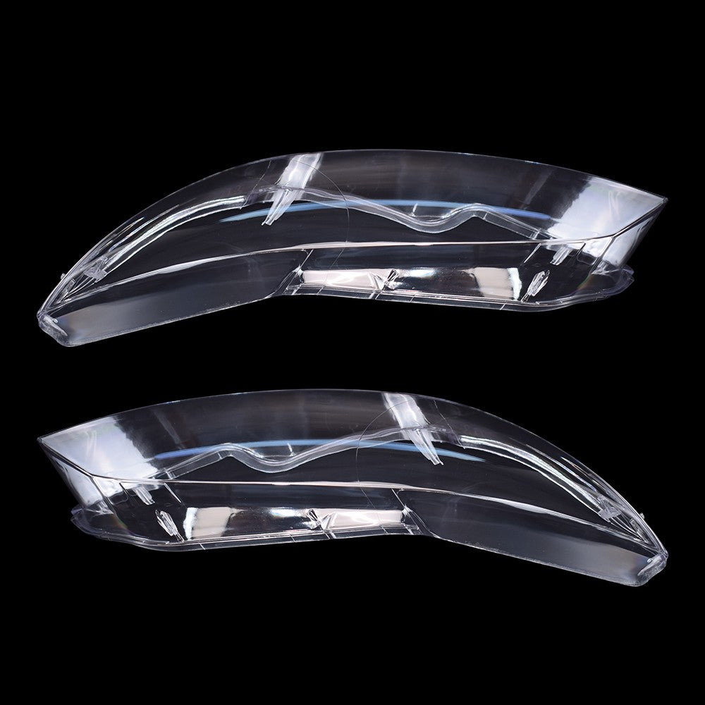 A Pair For BMW E92 Coupe E93 328i 2010-2013 LCI Clear Headlight Lens Covers