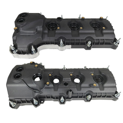 2Pcs For 2011-2019 Ford F-150 Lincoln Continental 3.5L 3.7L Valve Cover W/Gasket