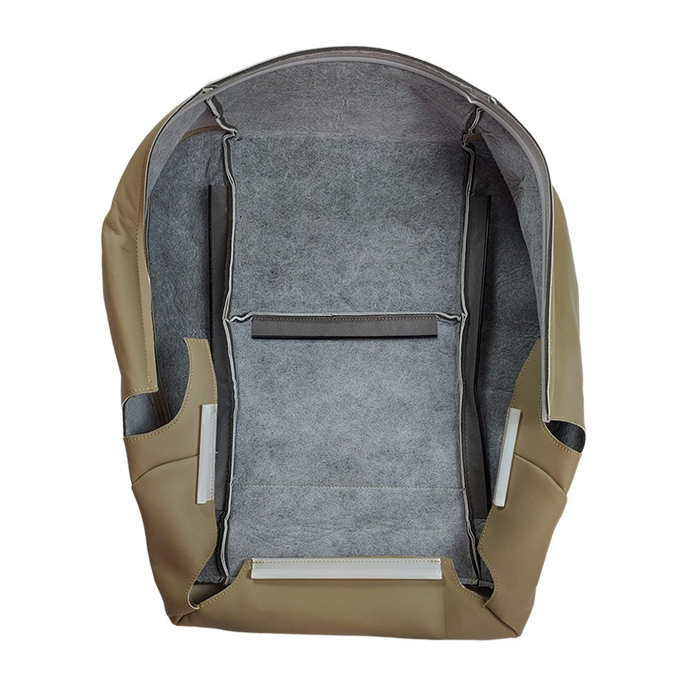 For 2000-2004 Toyota Tundra Sequoia Driver Side Bottom Leather Seat Cover Tan