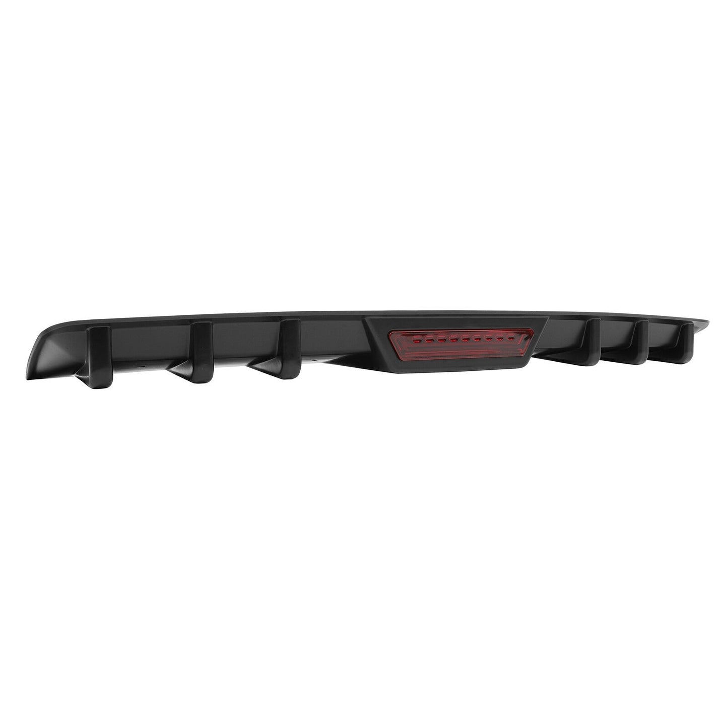 For Infiniti G37 G35 Sedan Rear Bumper Diffuser 6 Shark Fin Splitter Lip Spoiler