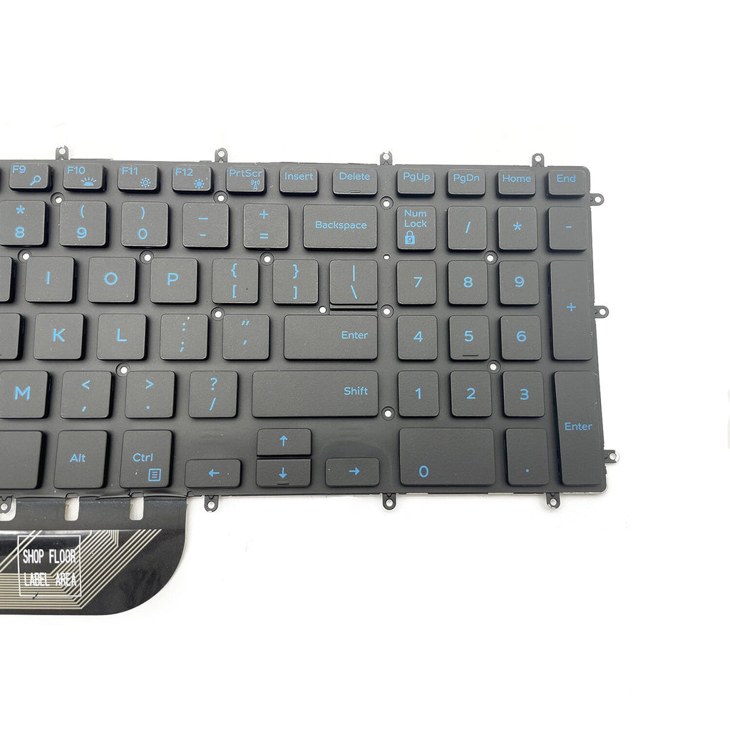 New For DELL G7 7588 7590 7790 G7 15 7588 Keyboard w/Blue Backlit M6JTP Black