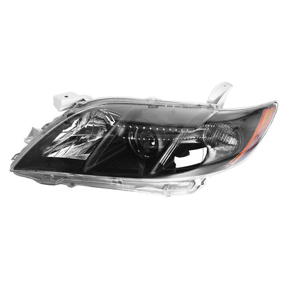 Fit For Toyota Camry 2007-2009 LH+RH Headlight Replacement Black Housing