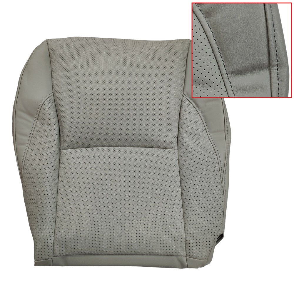 Driver Side Bottom Leather Seat Cover Gray For 2007 - 2010 2011 2012 Lexus ES350