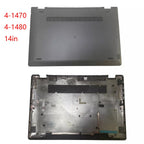 For Lenovo Flex 4-14 Flex 4-1470 4-1480 Bottom Case Base Cover AP1JE000800 Black