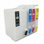 Printers 4 Color Refillable ink cartridges for Epson WorkForce 7610 7710 7210