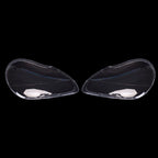 For Porsche Cayenne 2003-2006 2PCS Car Headlight Lens Cover Shell+Glue Clear L+R