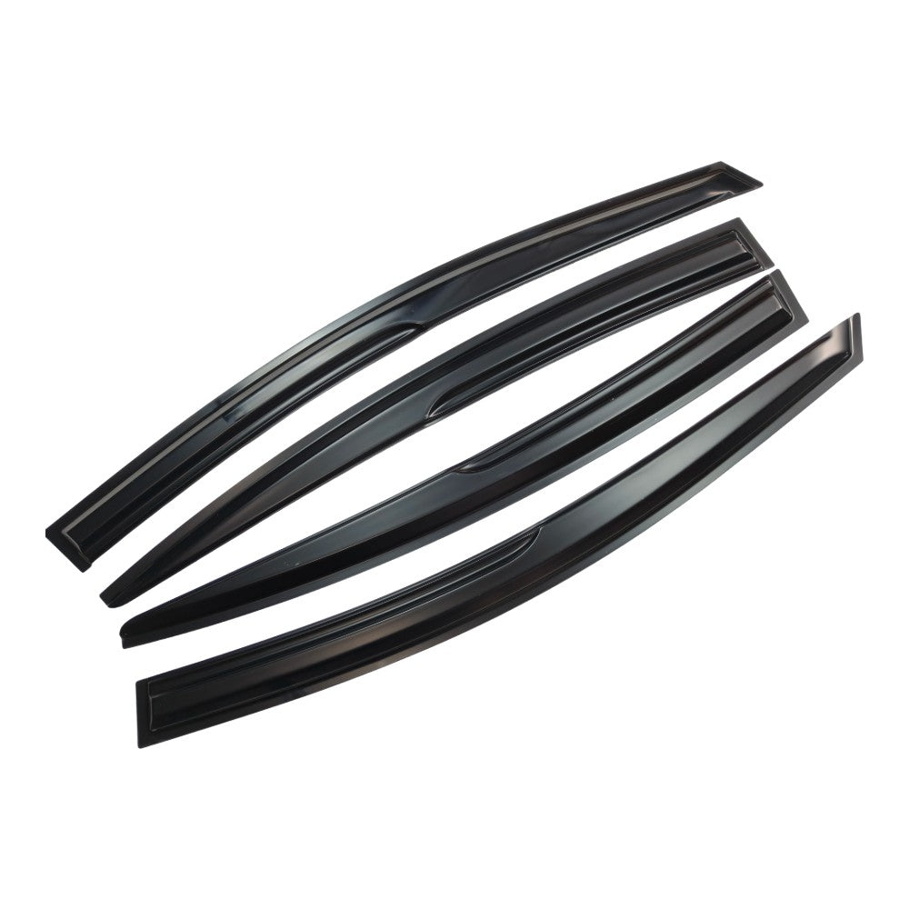 3D WAVY M STYLE WINDOW VISOR RAIN GUARD VENT FOR 2014-2018 KIA FORTE K3 SEDAN