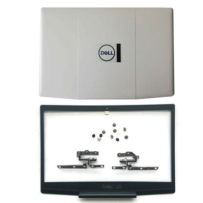 New White Back Cover Front Bezel Hinges Screws For Dell G3 15 3590 Top 03HKFN US