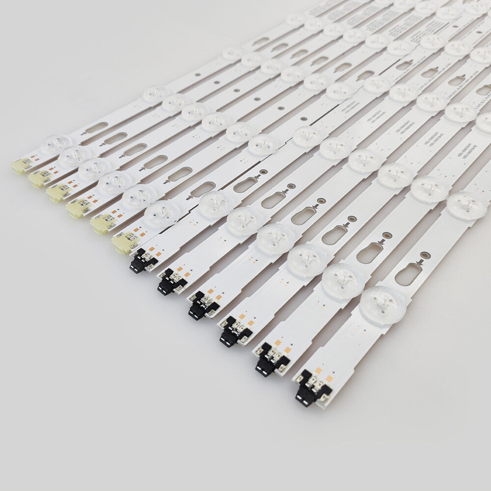 LED strip(12)for Samsung UE55MU6175 UE55MU6272 UE55KU6099U UE55KU6179 UE55JU6742