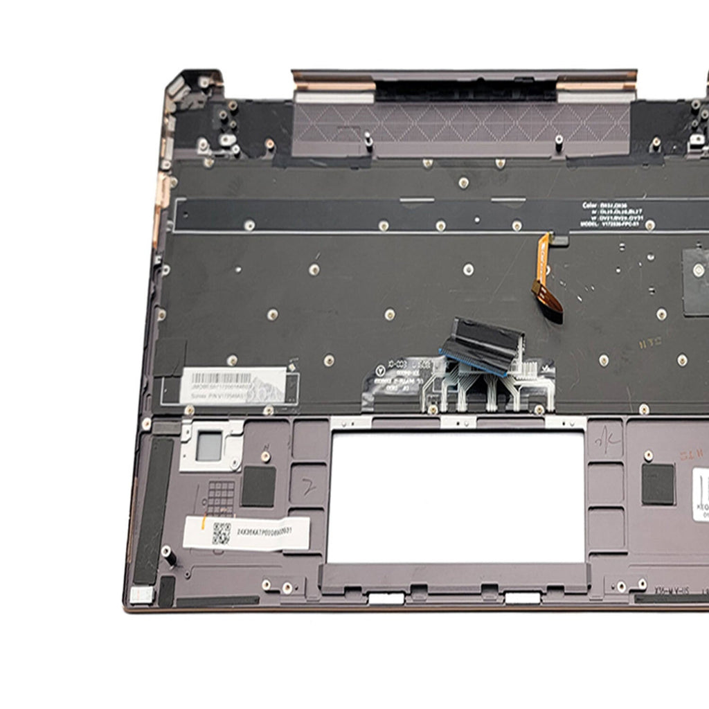 New L37681-001 Palmrest W/ Backlit Keyboard For HP Spectre X360 13-AP Series US