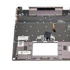New L37681-001 Palmrest W/ Backlit Keyboard For HP Spectre X360 13-AP Series US