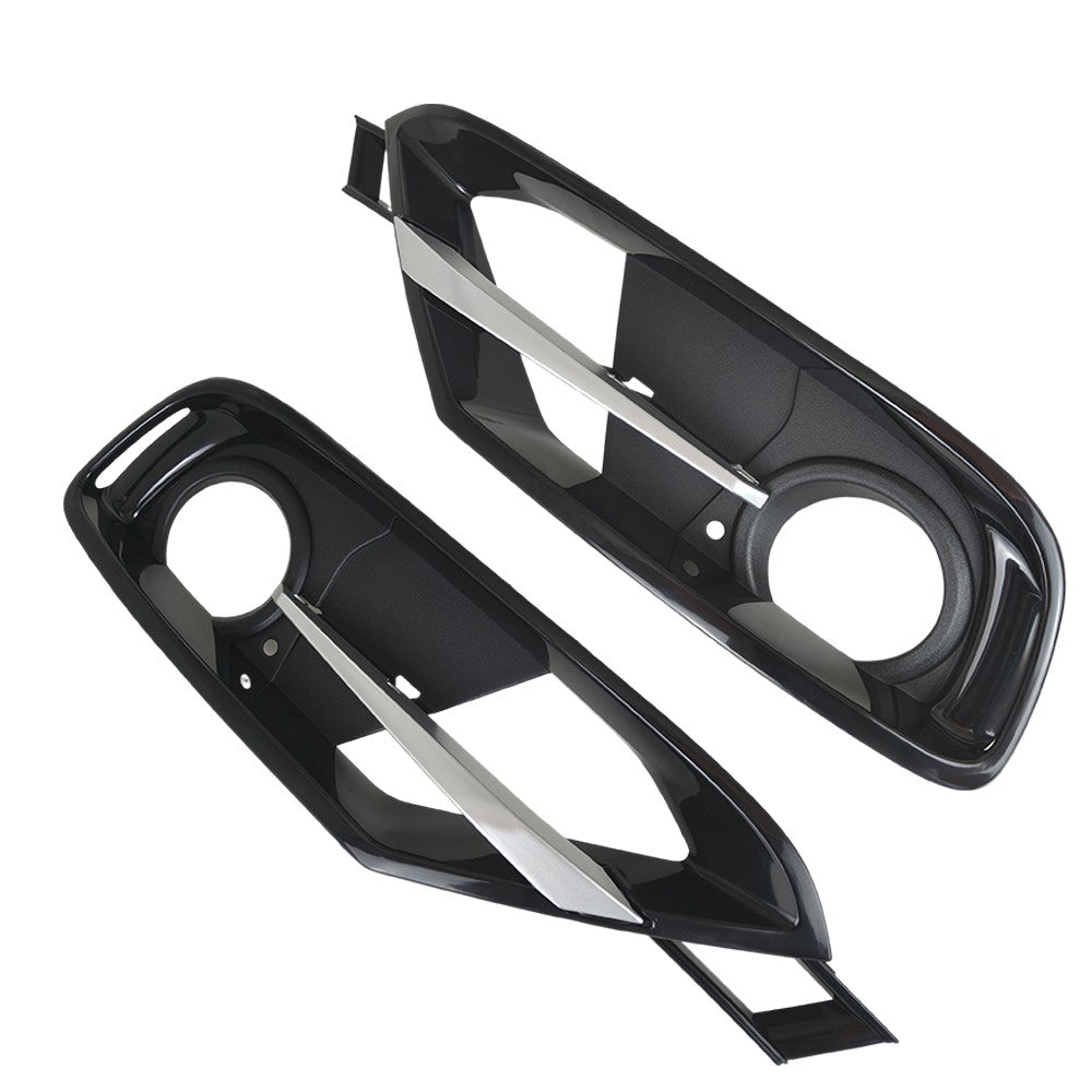 For BMW 3 Series F30 F31 4pcs Front Bumper Fog Light Lamp Grille Covers Trim