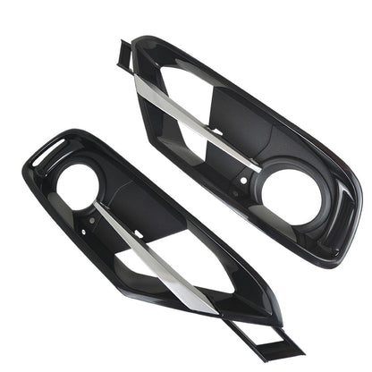 For BMW 3 Series F30 F31 4pcs Front Bumper Fog Light Lamp Grille Covers Trim