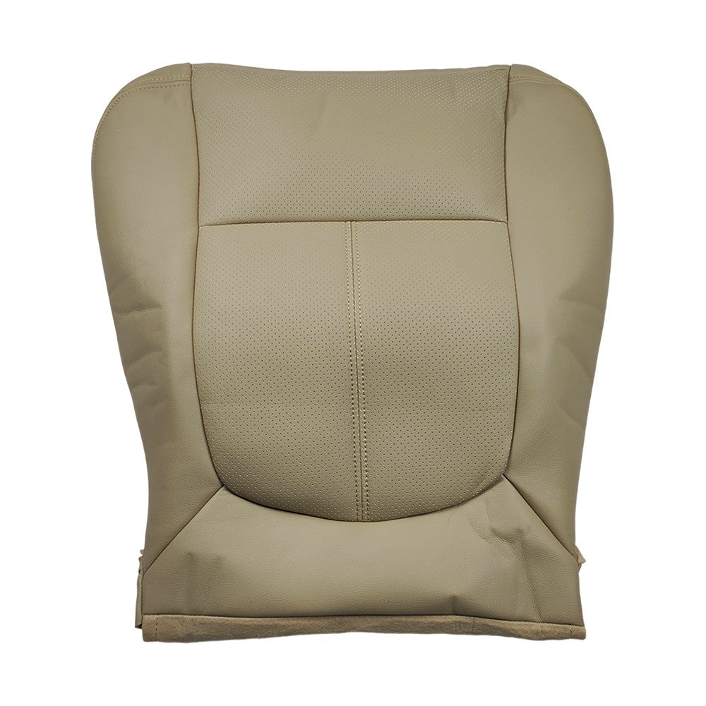Passenger Bottom Leather Seat Cover Tan For 2011 2012 - 2014 Ford F150 Lariat