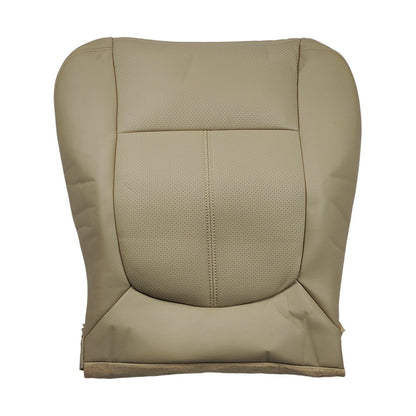 Passenger Bottom Leather Seat Cover Tan For 2011 2012 - 2014 Ford F150 Lariat