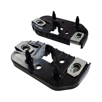 Bumper Brackets Set Front For 2020-2023 Ford Explorer Police Interceptor Utility