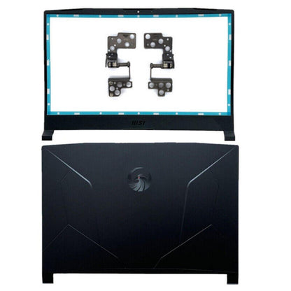 MS1581 MS 1582 Plastic Back Cover Bezel Hinges Black for MSI Katana GF66 11UG