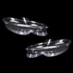 A Pair Headlight Lens Cover Clear L+R For Mercedes Benz CLK C209 W209 2005-2009