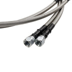 For GM 4L60E 4L65E Automatic Transmission Cooler Lines -6AN Fiber & SS Braided