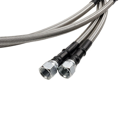 For GM 4L60E 4L65E Automatic Transmission Cooler Lines -6AN Fiber & SS Braided