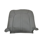 Front Driver Bottom Top Leather Seat Cover Gray For 2008 - 2013 Cadillac CTS