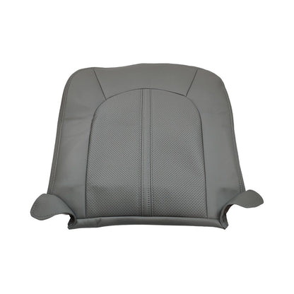 Front Driver Bottom Top Leather Seat Cover Gray For 2008 - 2013 Cadillac CTS